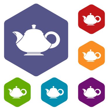 Çaydanlık Icons set