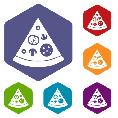 Dilim pizza, basit tarzı