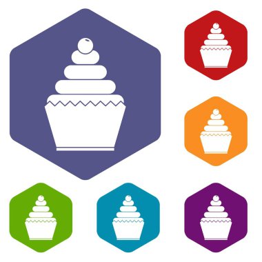Cupcake Icons set