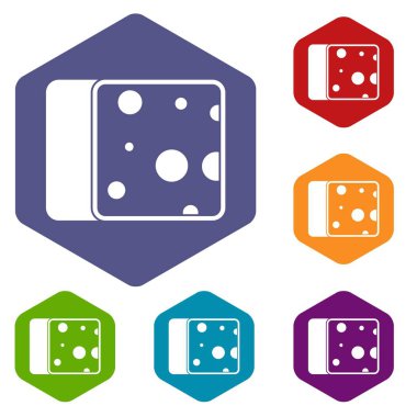Peynir Icons set