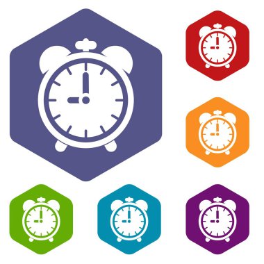 Alarm saati simgeler kümesi