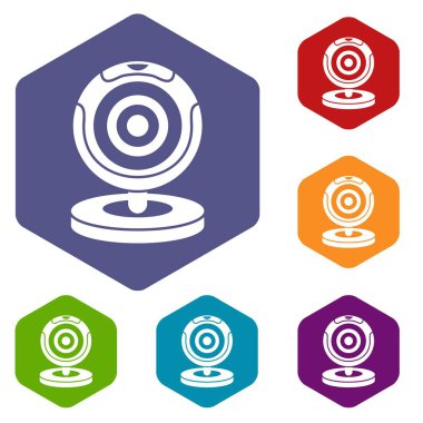 Webcam Icons set
