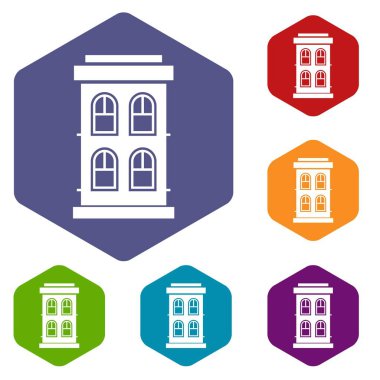 Büyük windows Icons set ile iki katlı ev