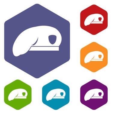 Askeri bere Icons set