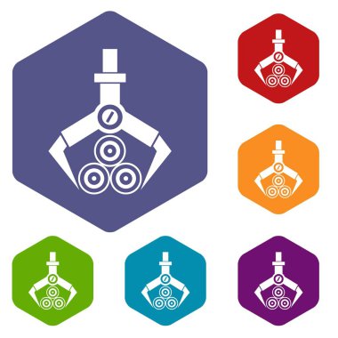 Günlük yükleyici Icons set