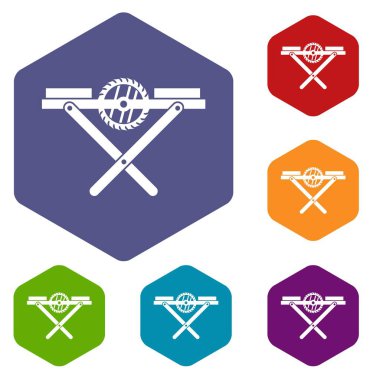 Güç ayarla tezgah simgeler gördüm