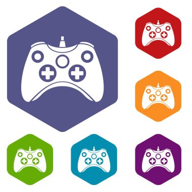 Video oyun denetleyicisi Icons set