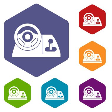 Bilgisayar direksiyon Icons set