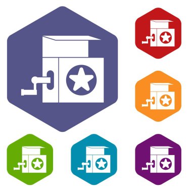 Müzik kutusu Icons set