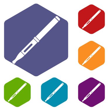 Mod ve clearomizer seti Icons set