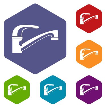 Su dokunun Icons set