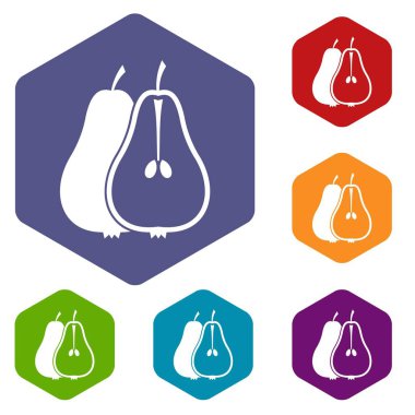 Armut Icons set