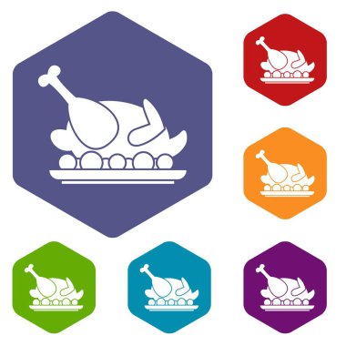 Kavrulmuş Türkiye Icons set