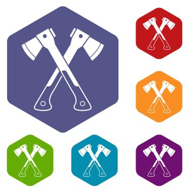 Çapraz Eksen Icons set