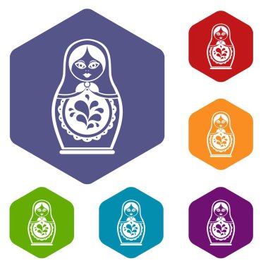 Matryoshka Icons set