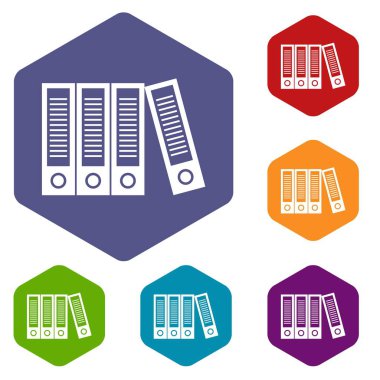 Office klasörleri Icons set