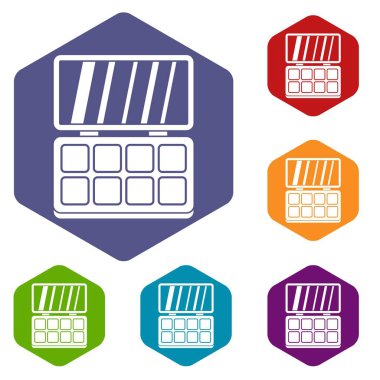 Makyaj paleti Icons set