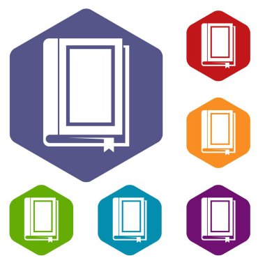 kitap simgeleri ayarlandı