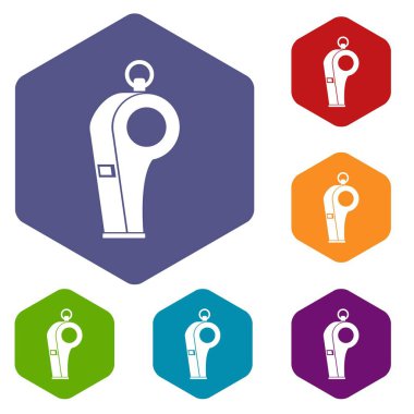 Düdüğü refere Icons set