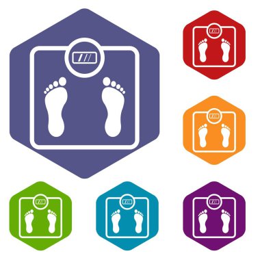 Kat Icons set ölçekler