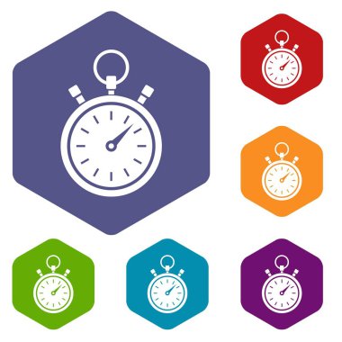 Kronometre Icons set