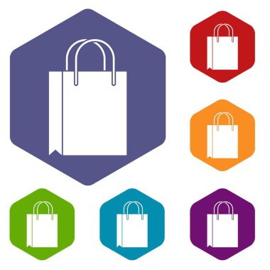 alışveriş çantası Icons set