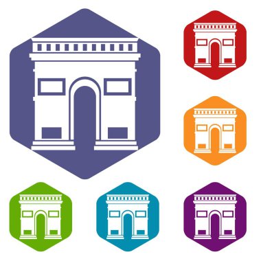 Zafer kemer Icons set