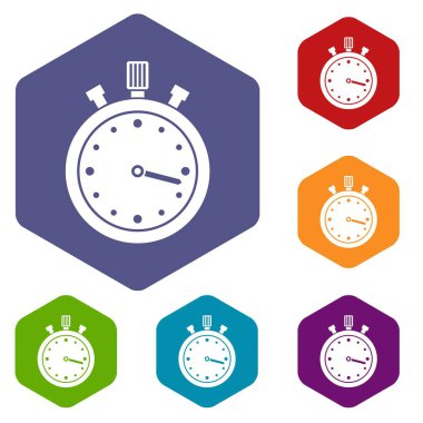 Kronometre Icons set