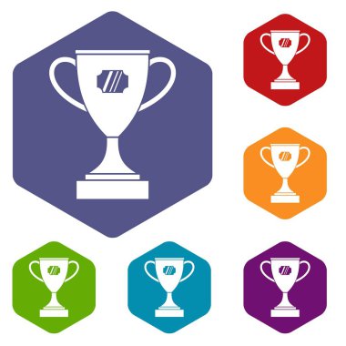 Kazanan Kupası Icons set