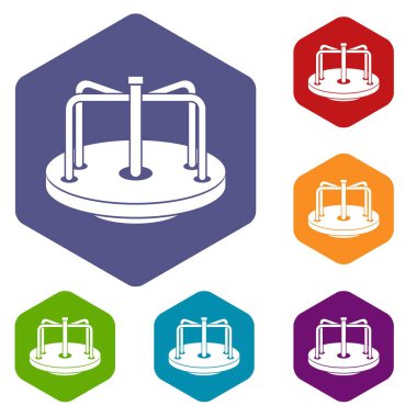 Çocukların neşeli Icons set gitmek