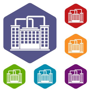 Icons set Bina bitki