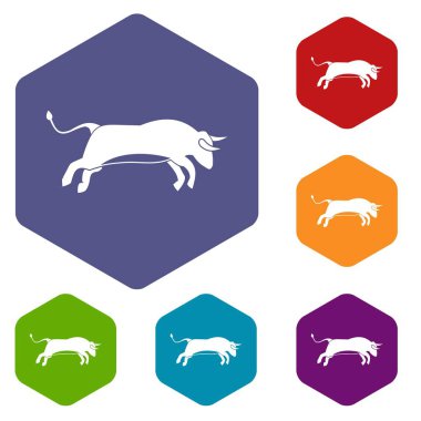 Boğa Icons set