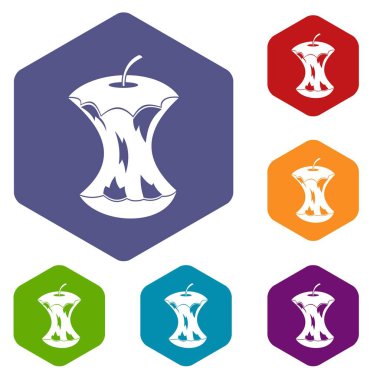 Apple core Icons set