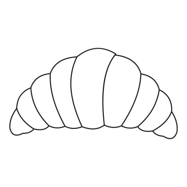 Kruvasan simgesi, taslak biçimi