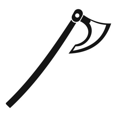 Balta simgesi, basit tarzı