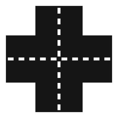 Kavşak simgesi, basit tarzı