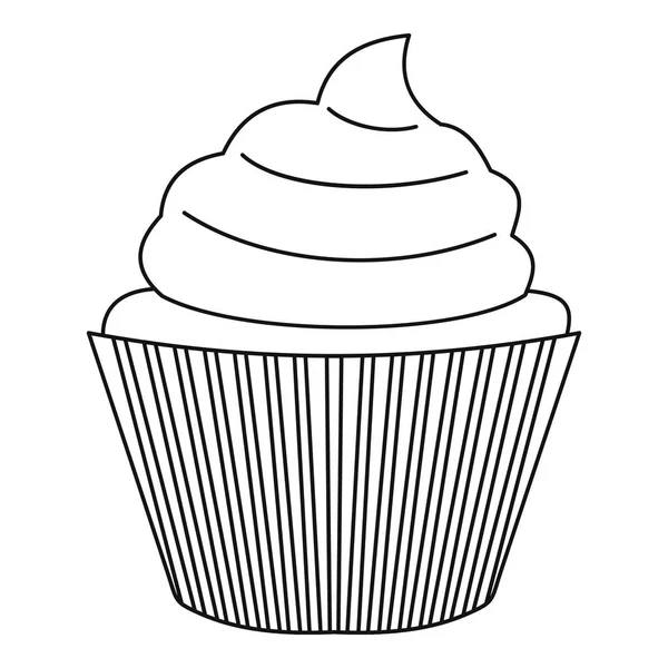 Maffin ikon, vázlat stílusában — Stock Vector