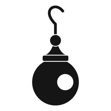 Küpe simgesi, basit biçim