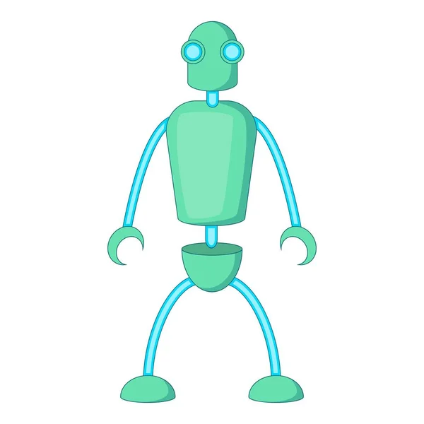 Піктограма робота Humanoid, мультиплікаційний стиль — стоковий вектор