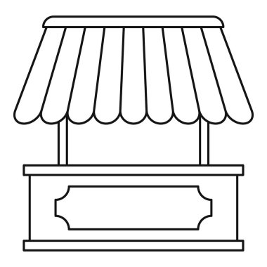 Bilgi noktası simgesi, anahat stili