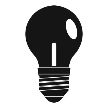 Ampul simgesi, basit tarzı