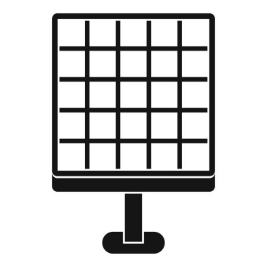 Güneş Paneli simgesini, basit tarzı