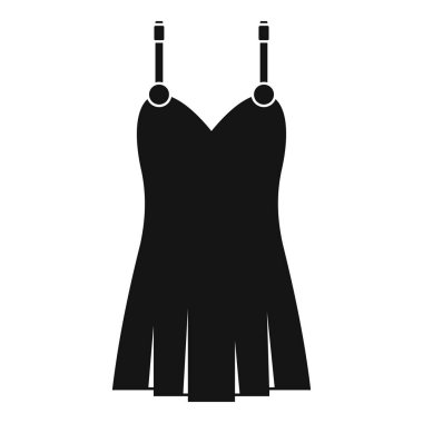 Nightdress simgesi, basit tarzı