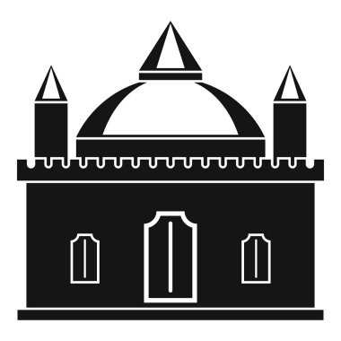 Royal castle simgesi, basit tarzı