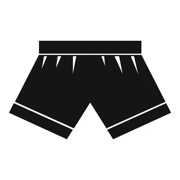 Mužské spodní prádlo ikona, jednoduchý styl — Stockový vektor
