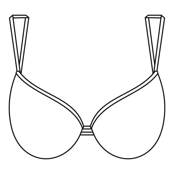 Mode-icoon voor lingerie, Kaderstijl — Stockvector