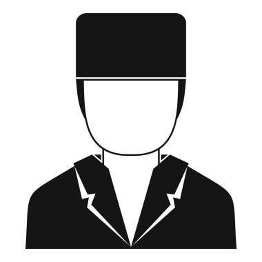 Tıp doktoru simgesi, basit tarzı