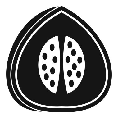 Karpuz simgesi, basit tarzı