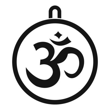 Indian sikke simge, basit tarzı