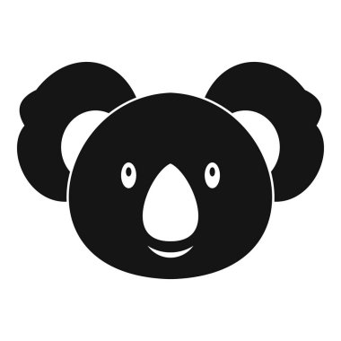 Koala simgesi, basit tarzı